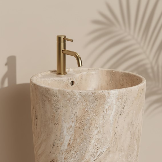 Umywalka Wolnostojąca ANYA SAVANA Beżowy