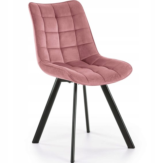 Krzesło K332 Czarny/Różowy