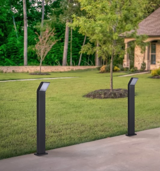 Lampa Zewnętrzna VIDAR K-8148 Czarny/Biały