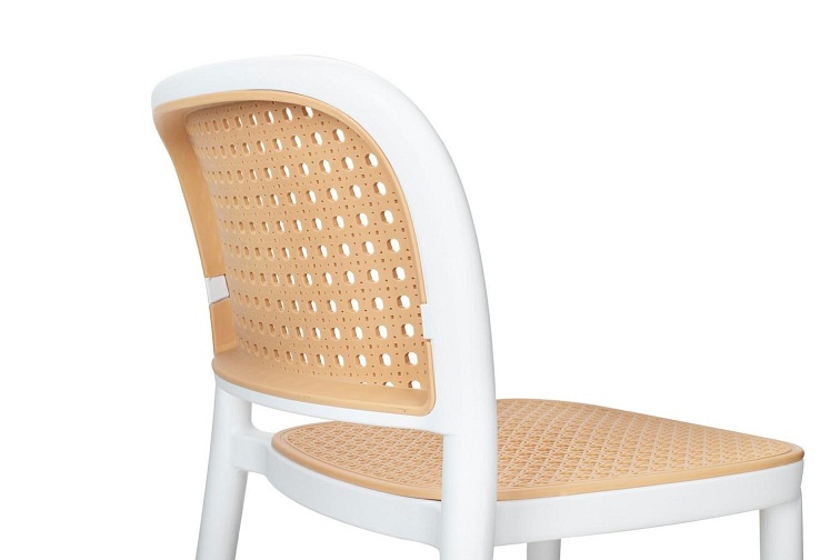 Krzesło Barowe WICKY Biały