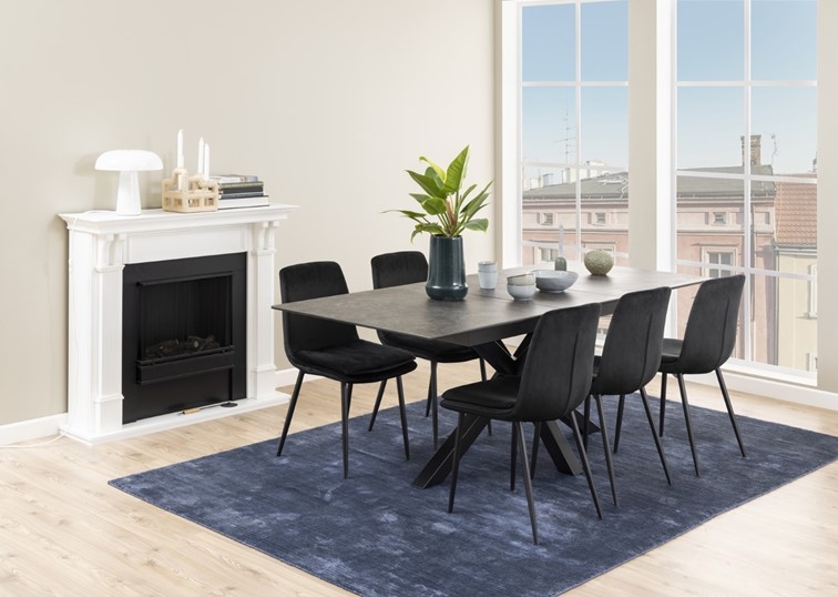 Stół HEAVEN Rozkładany Czarny