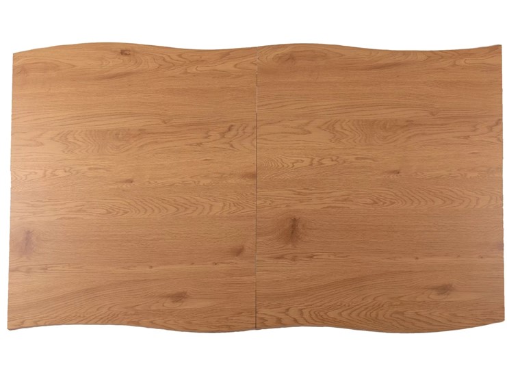 Stół Rozkładany FRESNO (150x210)x90 Dąb Artisan/Czarny