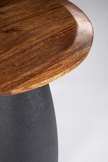 Stolik Kawowy STANLEY 50x43cm Brązowy