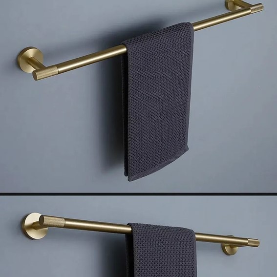 Wieszak Łazienkowy MODERN 6603 Złoty Szczotkowany