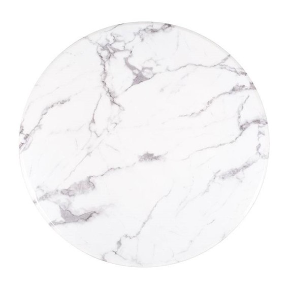 Stół DEGAS 120 Biały/Czarny