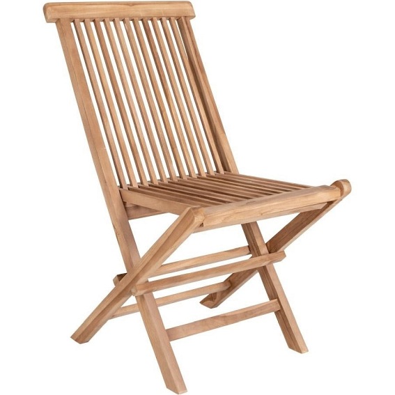 Krzesło Ogrodowe TOLEDO Drewno Tekowe