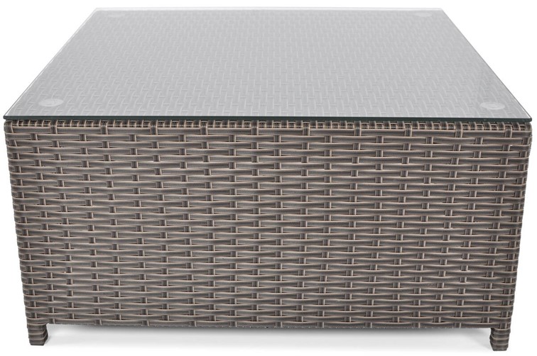 Stolik Ogrodowy MALAGA z Technorattanu Brązowy