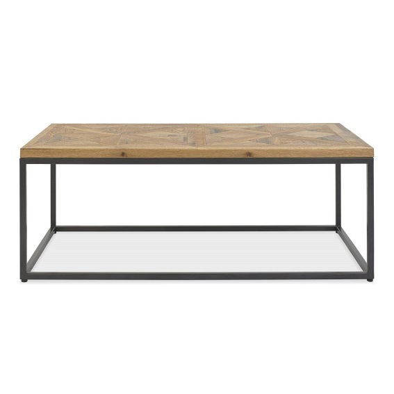 Ława Indus IN05-0 114x60cm Dąb/Czarny