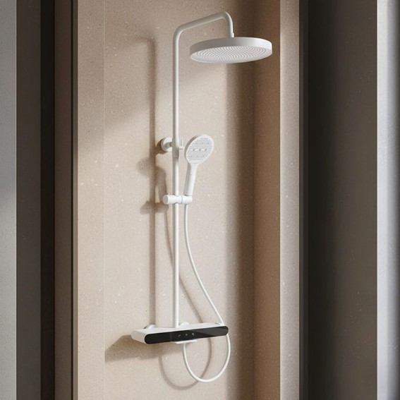 Zestaw Prysznicowy FAREL Biały