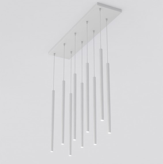 Lampa Wisząca SELTER 9 Szary