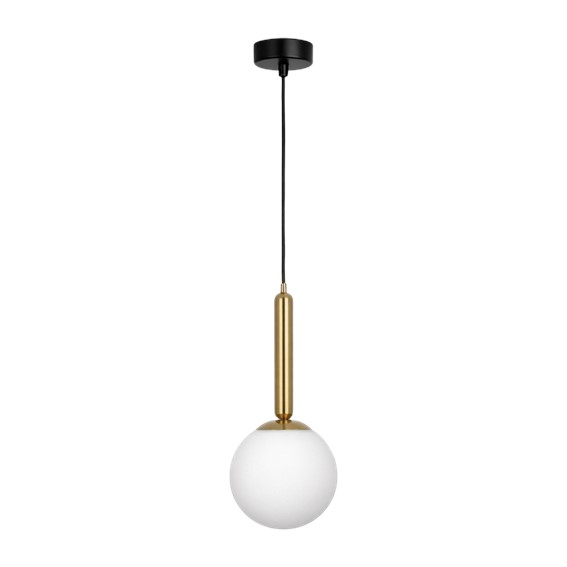 Lampa Wisząca TOKI K-5860 Czarny/Złoty/Biały