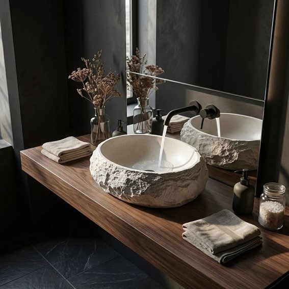 Umywalka Nablatowa MIKA Biały