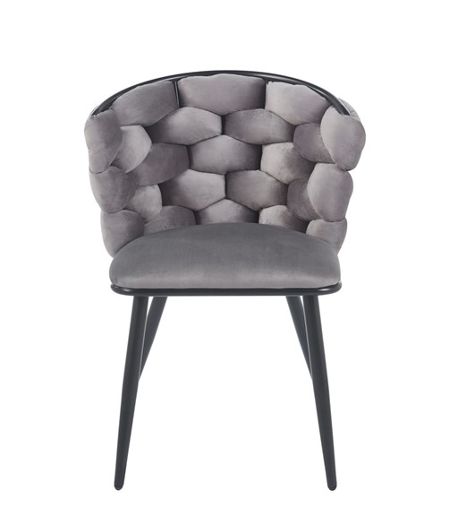 Krzesło Velvet K47-FX (B) Szary