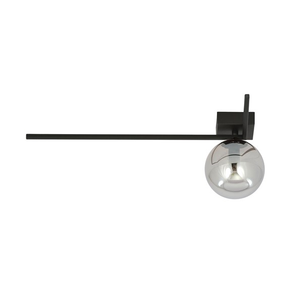Lampa Sufitowa IMAGO 1F Czarny/Grafitowy
