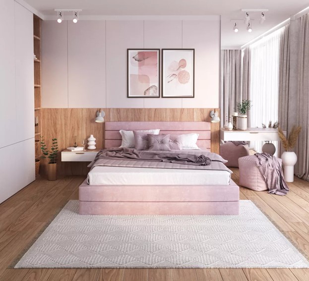 Łóżko Tapicerowane VIRGINIA 180x200