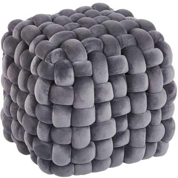 Puf Velvet P7-FX Szary