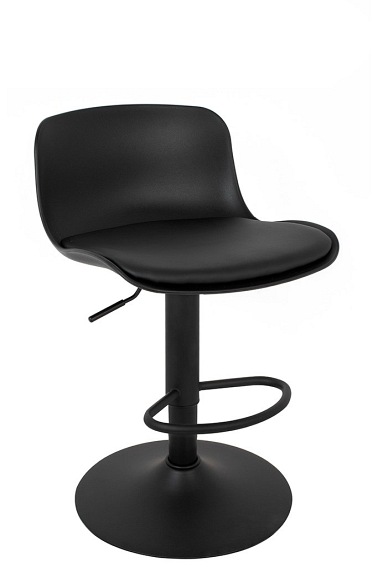 Krzesło Barowe Regulowane STOR TAP Czarny