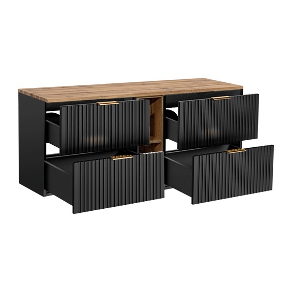 Zestaw ADB B 81-01 140cm (2x Szafka + Regał + Blat) Wotan