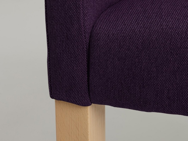 Fotel Wilton Arms 84 60x61x84 Jagodowy/Naturalny