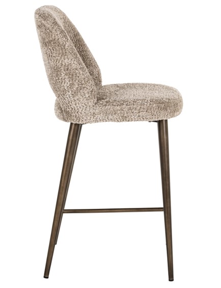 Krzesło Barowe DELPHINE 67 Beżowy