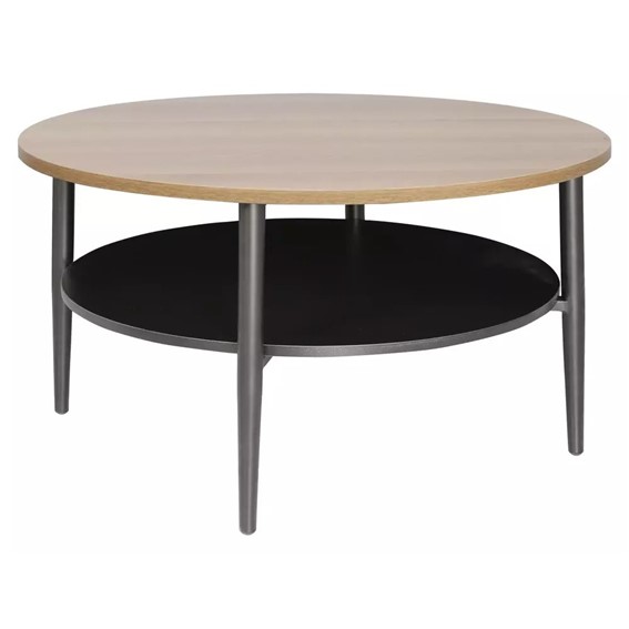 Ława ELLA A fi80 Dąb/Czarny