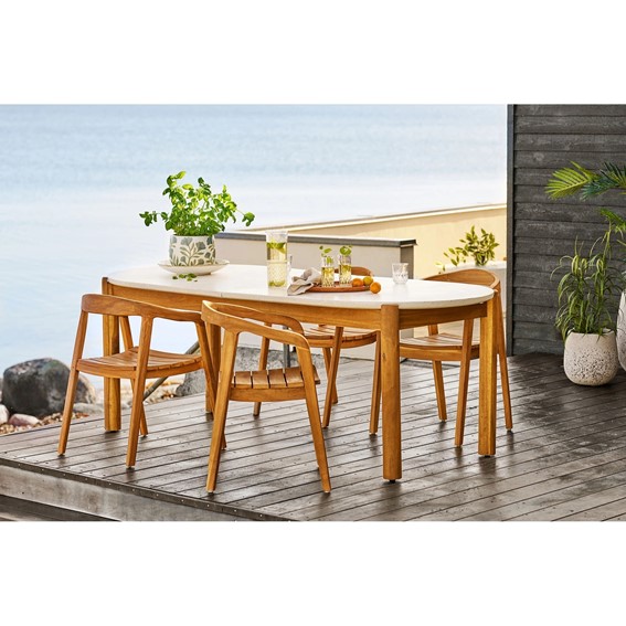 Taca Dekoracyjna HOUSE NORDIC 28x39cm Naturalny
