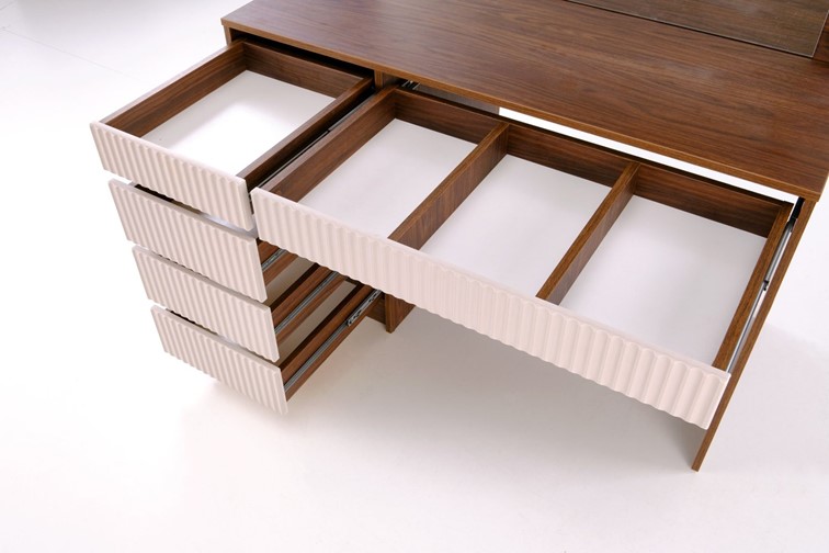 Toaletka HOLLYWOOD 2 XL Kaszmir/Orzech