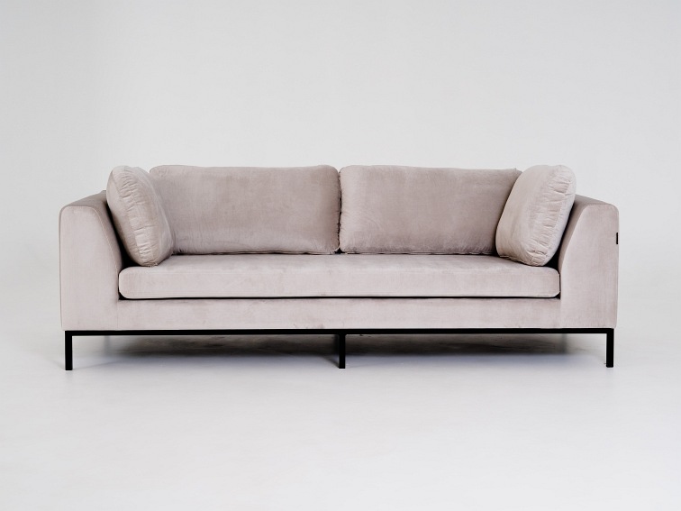 Sofa 3 os. Ambient 230x98x67 Kokos/Czarny