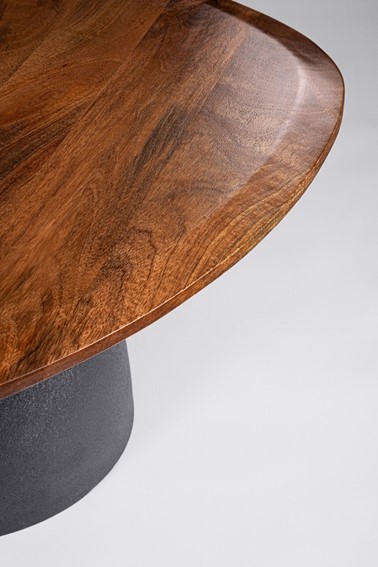 Stolik Kawowy STANLEY 60x58cm Brązowy