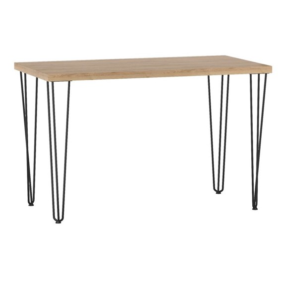 Stół ST(B)-FX 67x128 III Dąb Złoty Craft/Czarny