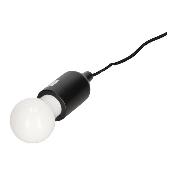 Lampa Wisząca Żarówka Czarny