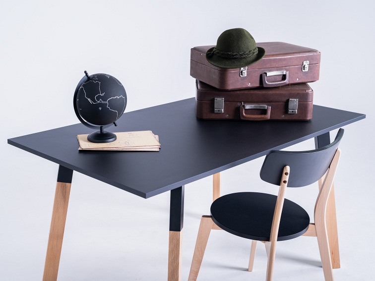 Stół Jadalniany Prato 140x80 Czarny