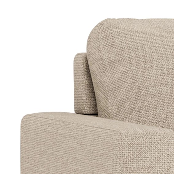 Sofa FLEURY z Funkcją Spania Beżowy