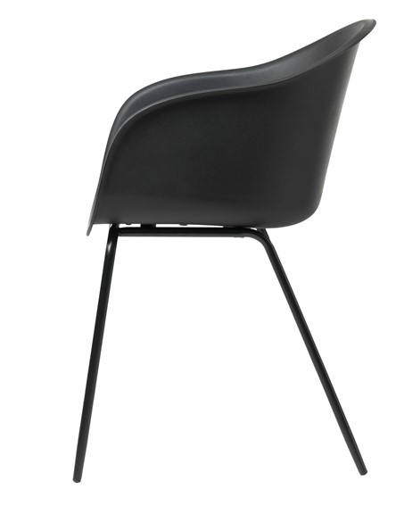 Krzesło TOPLEY ARM Czarny