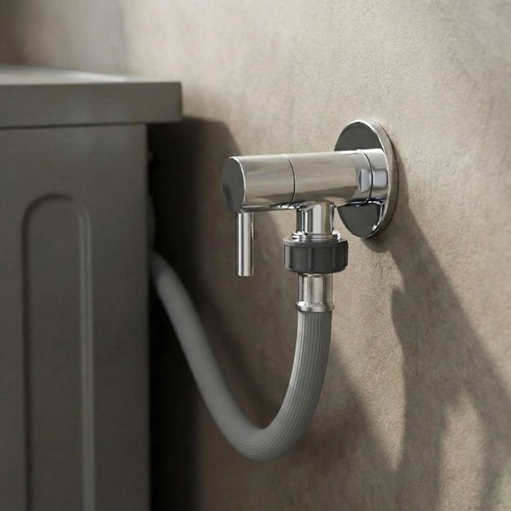 Zawór Kątowy 01 1/2" x 3/4" Chrom