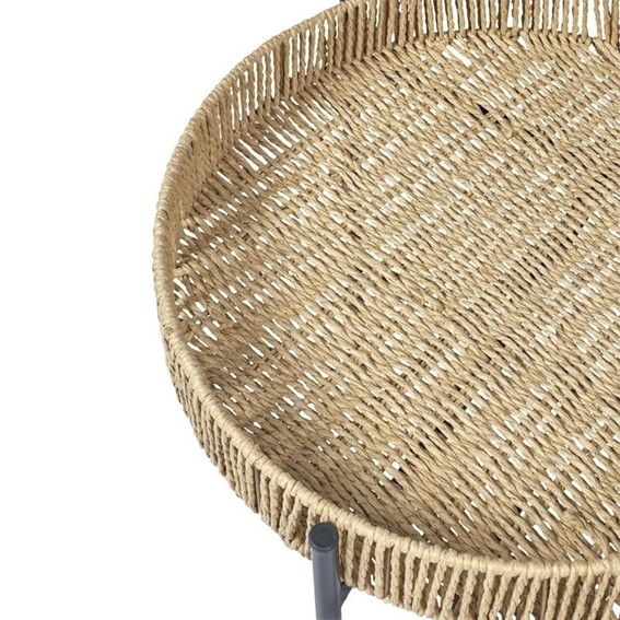 Zestaw 2 Stolików PAMPA Plecione