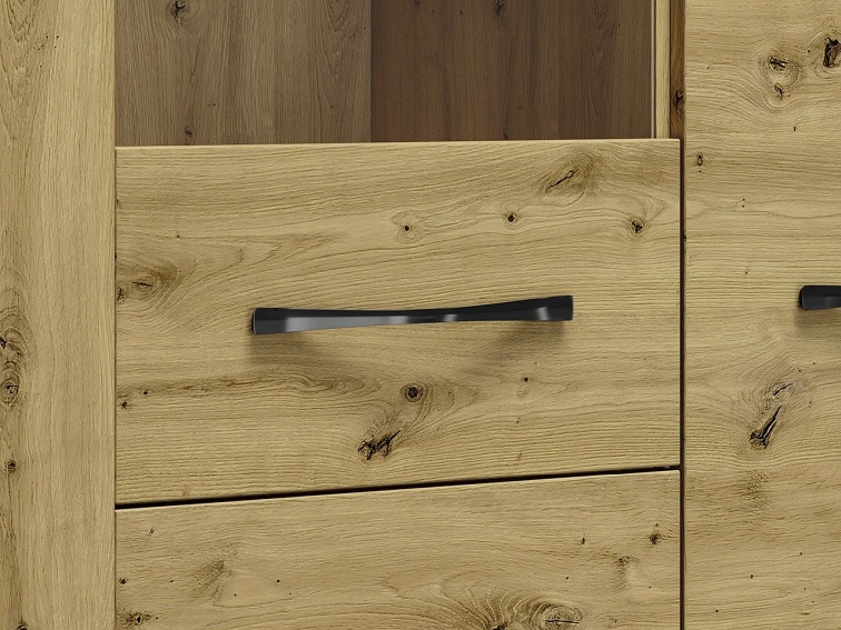 Witryna Artis 04 40x92x200 Dąb Artisan