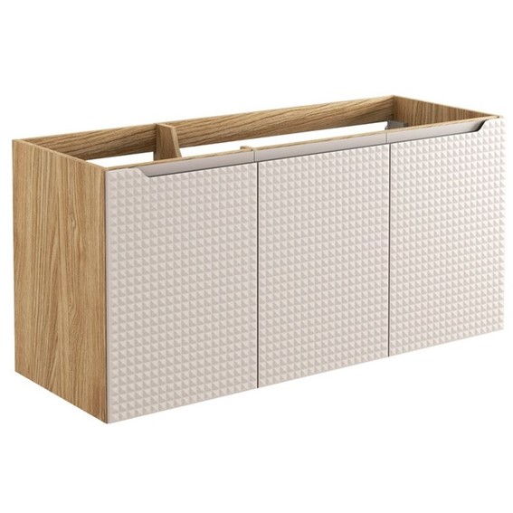 Szafka pod Umywalkę LUXOR Dąb Olejowany/Beż