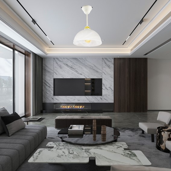 Lampa Sufitowa PALACIA 1C Biały