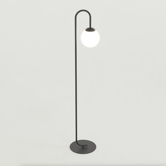 Lampa Podłogowa FLOR LP1 Czarny