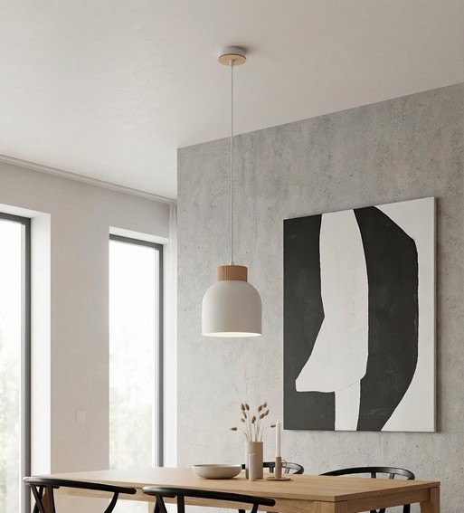 Lampa Wisząca VIGO 1 Biały