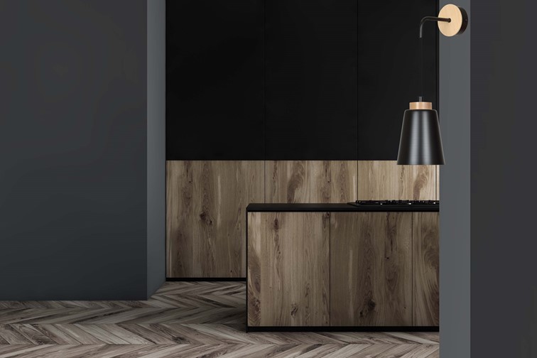 Kinkiet BOLERO K1 Czarny