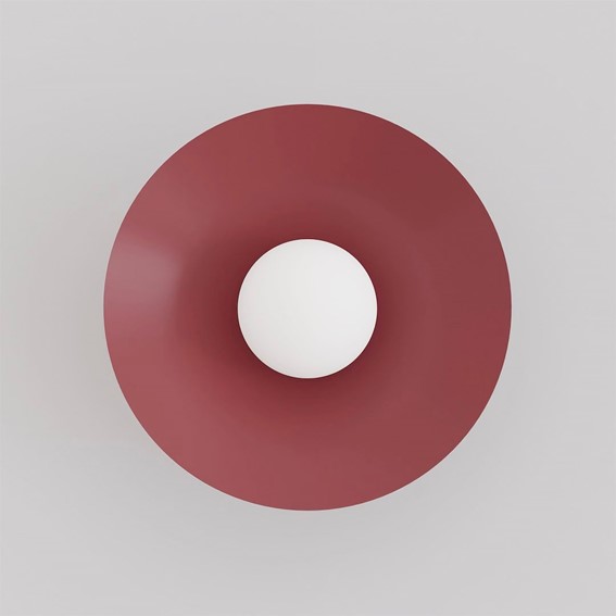 Kinkiet MONO K1M Burgundowy/Opal