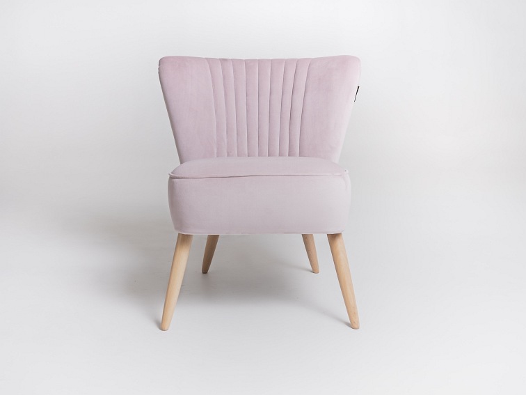 Fotel Harry 72x74x76 Owoc Lychee/Naturalny