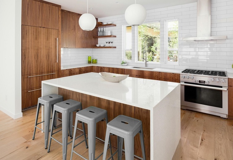 Hoker PARIS  75cm. Biały insp. Tolix