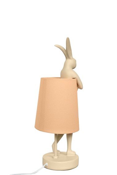 Lampa Stołowa RABBIT PEACH 50cm Brzoskwiniowy