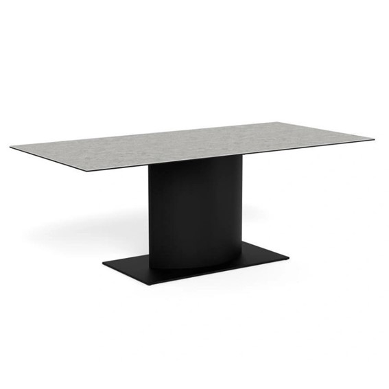 Stół MARBELLA 200x100 Czarny/Szary