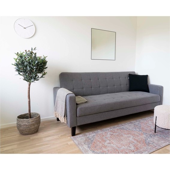 Sofa Rozkładana MILTON Dwuosobowa Szary