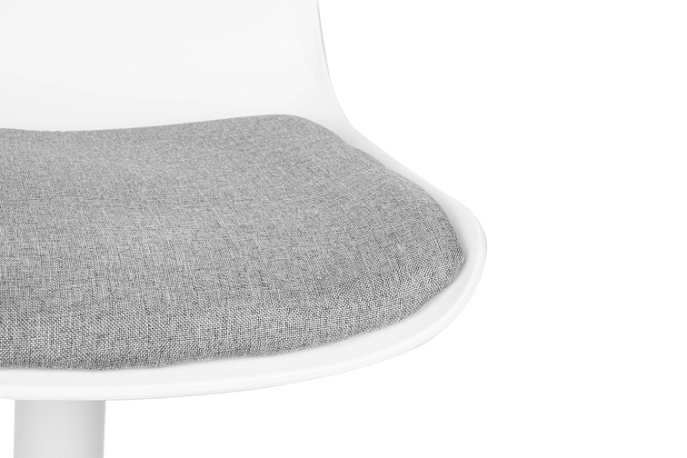 Krzesło Barowe Regulowane SNAP BAR TAP Biały