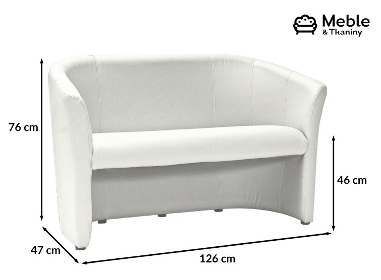 Sofa TM-2 Biały